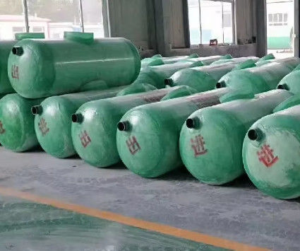 Custom Capacity Chemical Frp Grp Fiberglass Tank Hydrochloric Acid Storage Container