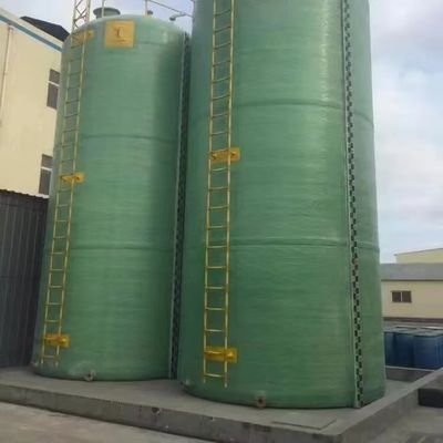 1800x6050 FRP Storage Tank High Temperature Resistance For Chemical Storage