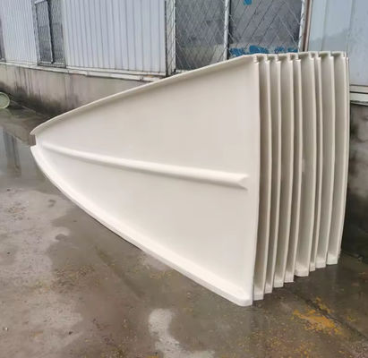 Heat Insulation Frp Arched Wastewater Tank Cover Anti Aging For Sewage Tank