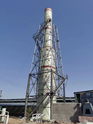 OEM Anti Corrosion Exhaust Gas Frp Desulfurization Tower High Strength Purification Tower