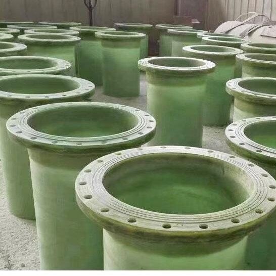 Customizable Color FRP Pipe Fittings For Wastewater Transport ISO9001 Approved